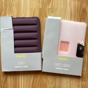 2pc LOT •HEYDAY• Tablet protective cases/covers >> NWT NIB